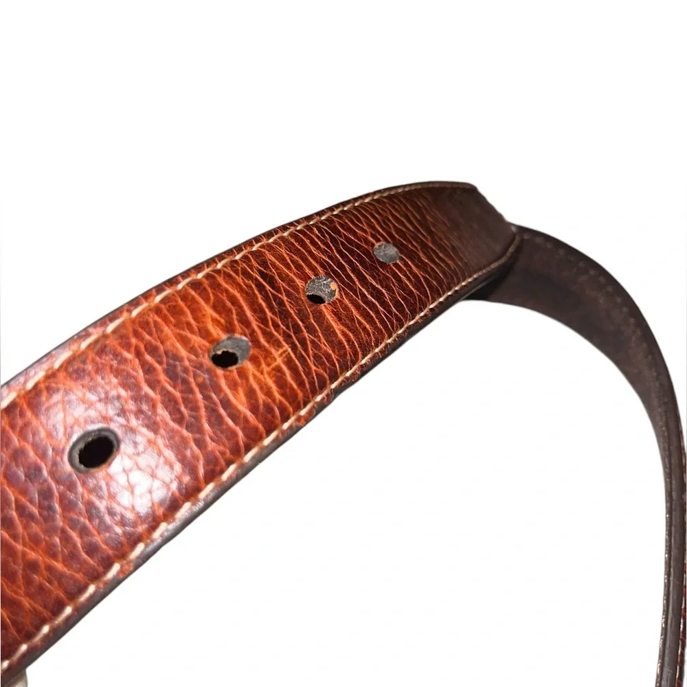 Columbia Men's Brown Leather Belt – Old Money Classic